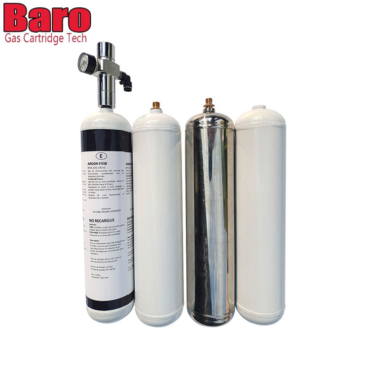 580g एल्युमिनियम सिलिन्डर क्रीम चार्जर